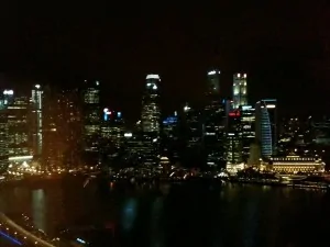 View of Marina Bay, Singapore from my 39th floor hotel room View of Marina Bay, Singapore from my 39th floor hotel room