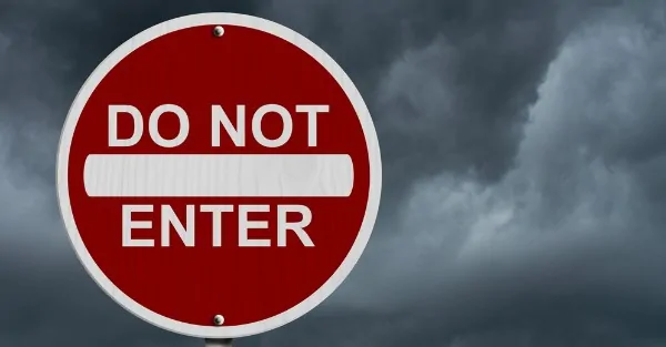 Do Not Enter