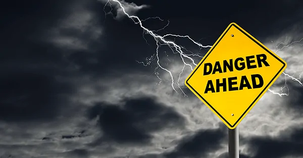 “These are the danger signals and they are flashing now.”