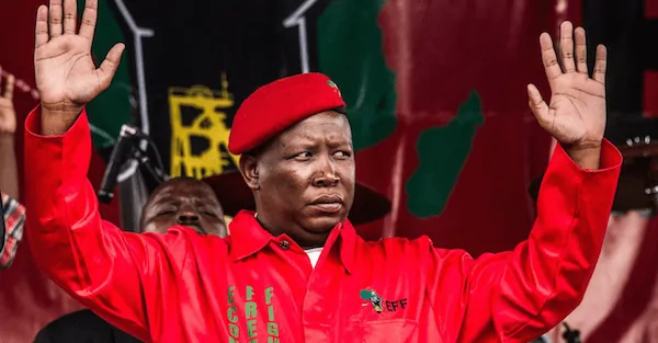 The Hitler of South Africa tells white people he won’t kill them. . . yet