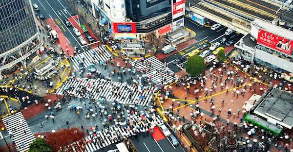 Who would possibly do something so crazy? Pretty much everyone in Japan.