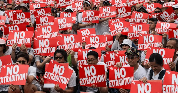 As Hong Kong refuses to bend the knee…