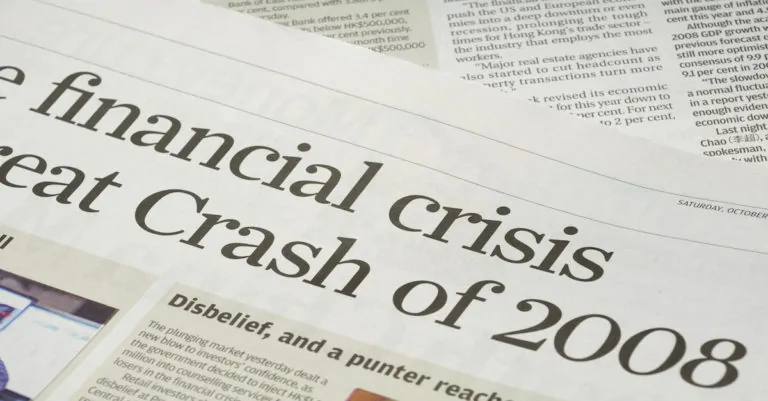 A brief history of the last crisis