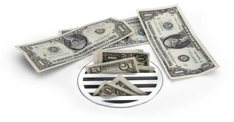 You don’t have a savings account. You have a dwindling account