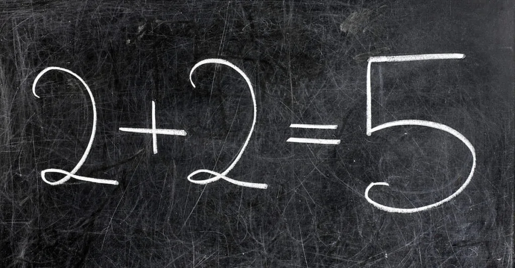 Basic arithmetic is now too offensive for the ‘cancel culture’