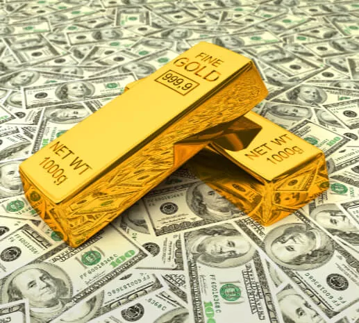 gold-bars-on-usd