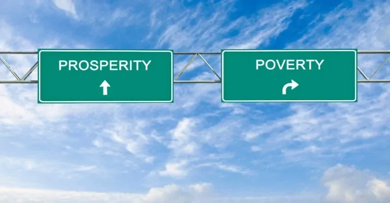 Historical lessons in prosperity vs. poverty