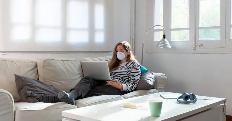 Now The Public Health Dictators Want You Masked in Your Own Home