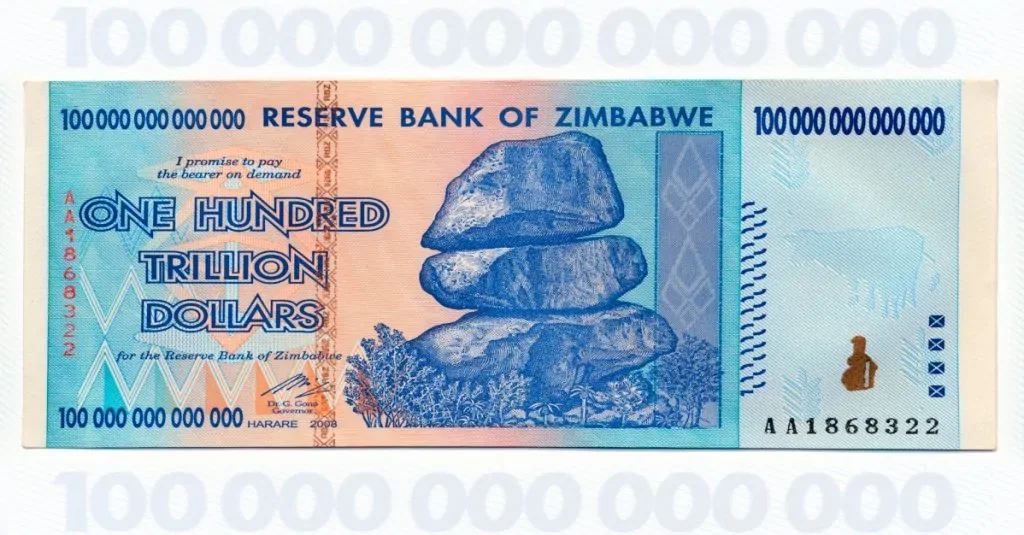 It’s a crazy world when Zimbabwe has the most stable currency