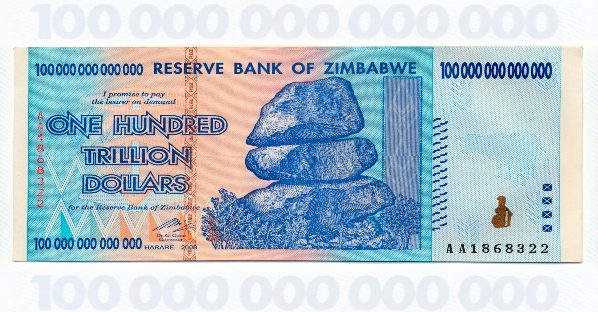 It’s a crazy world when Zimbabwe has the most stable currency