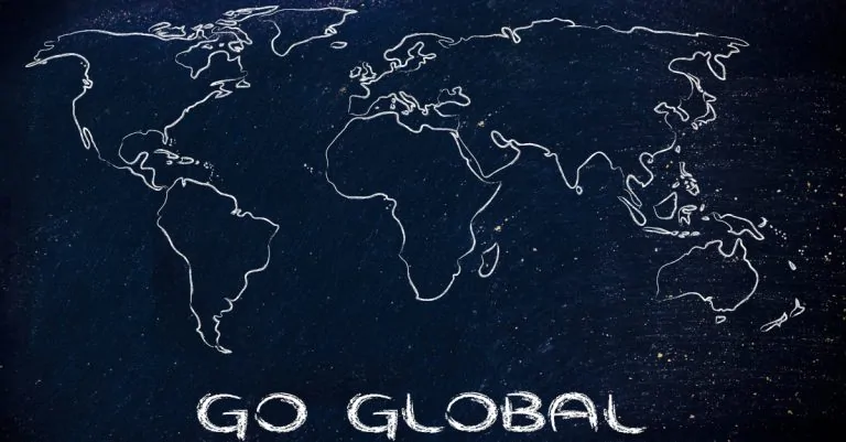 Your chances of success improve dramatically if you think globally