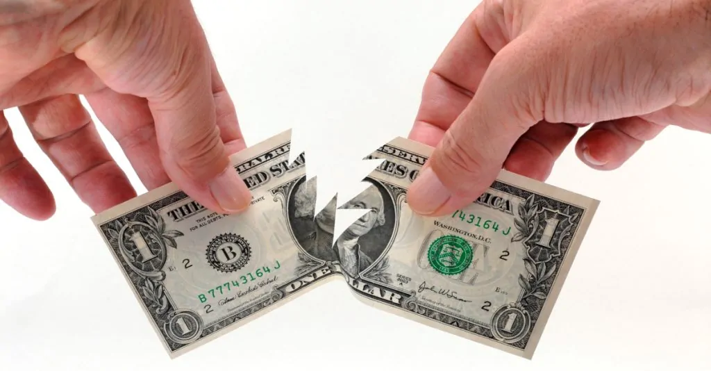 Hard data that confidence in the dollar is cracking