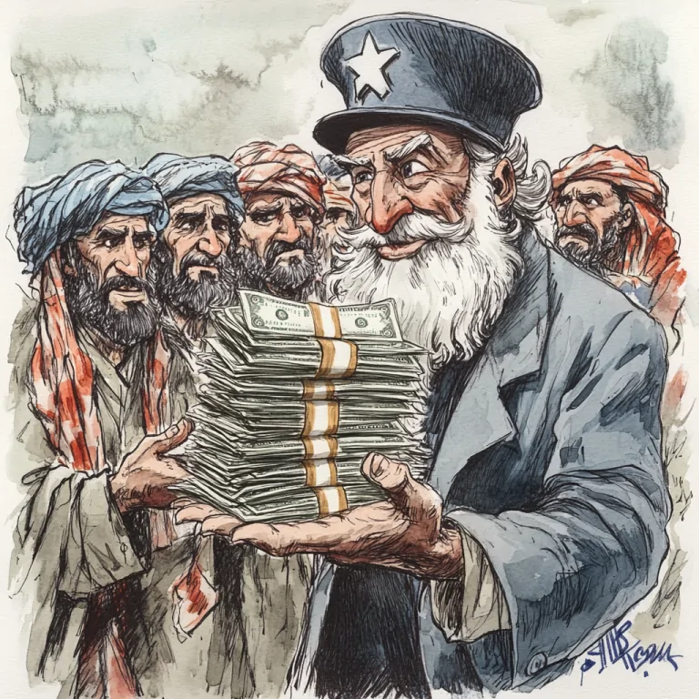 Meet the Taliban’s new Sugar Daddy: the American taxpayer