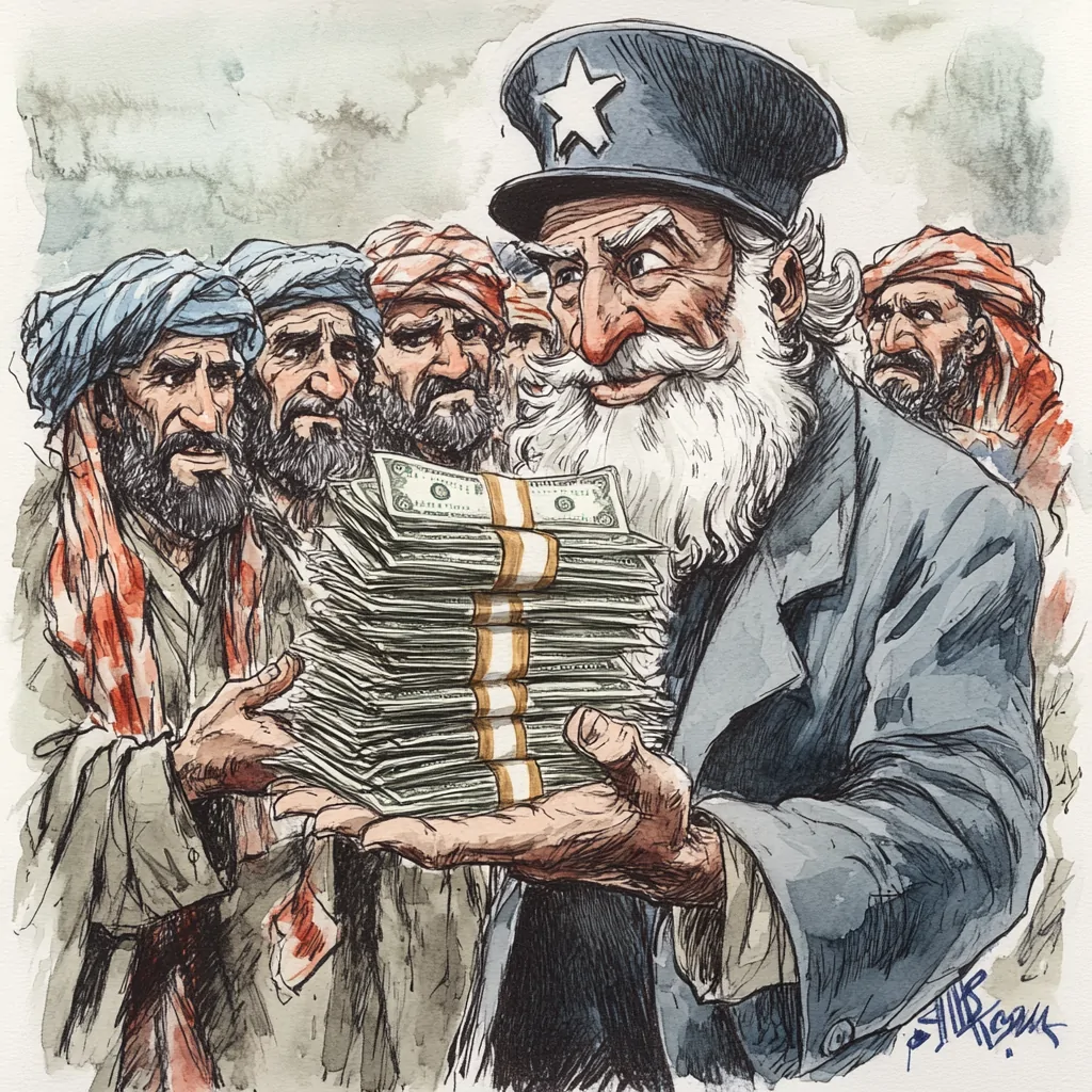 Meet the Taliban’s new Sugar Daddy: the American taxpayer
