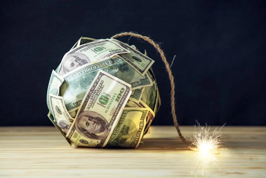23% of tax revenue ($1.1 TRILLION) is now interest on the national debt