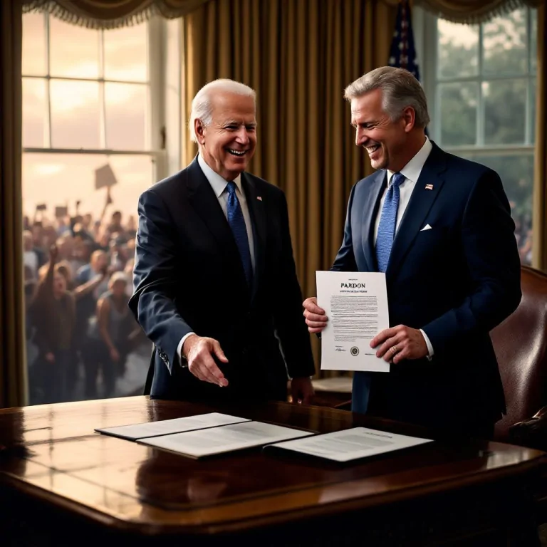 About that Presidential Pardon. . .