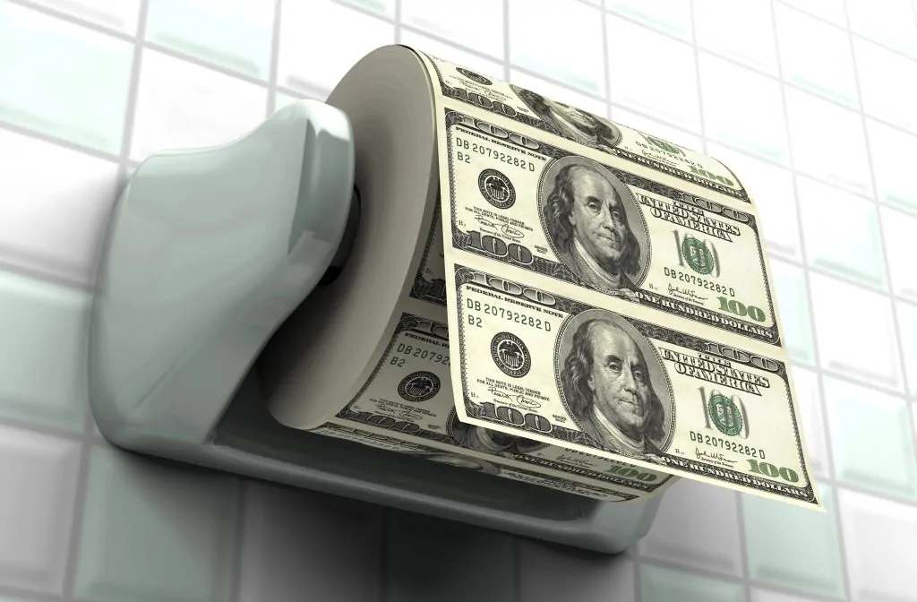 The most insolvent bank in the history of the world is…