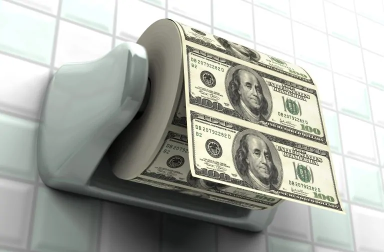 The most insolvent bank in the history of the world is…