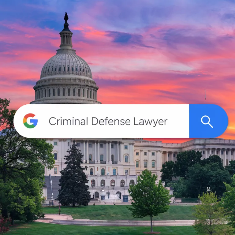 Google searches for “Criminal Defense Lawyers” surge in DC