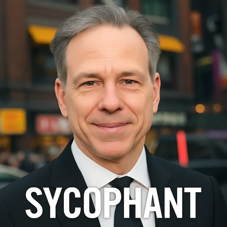 Jake Tapper, sycophant
