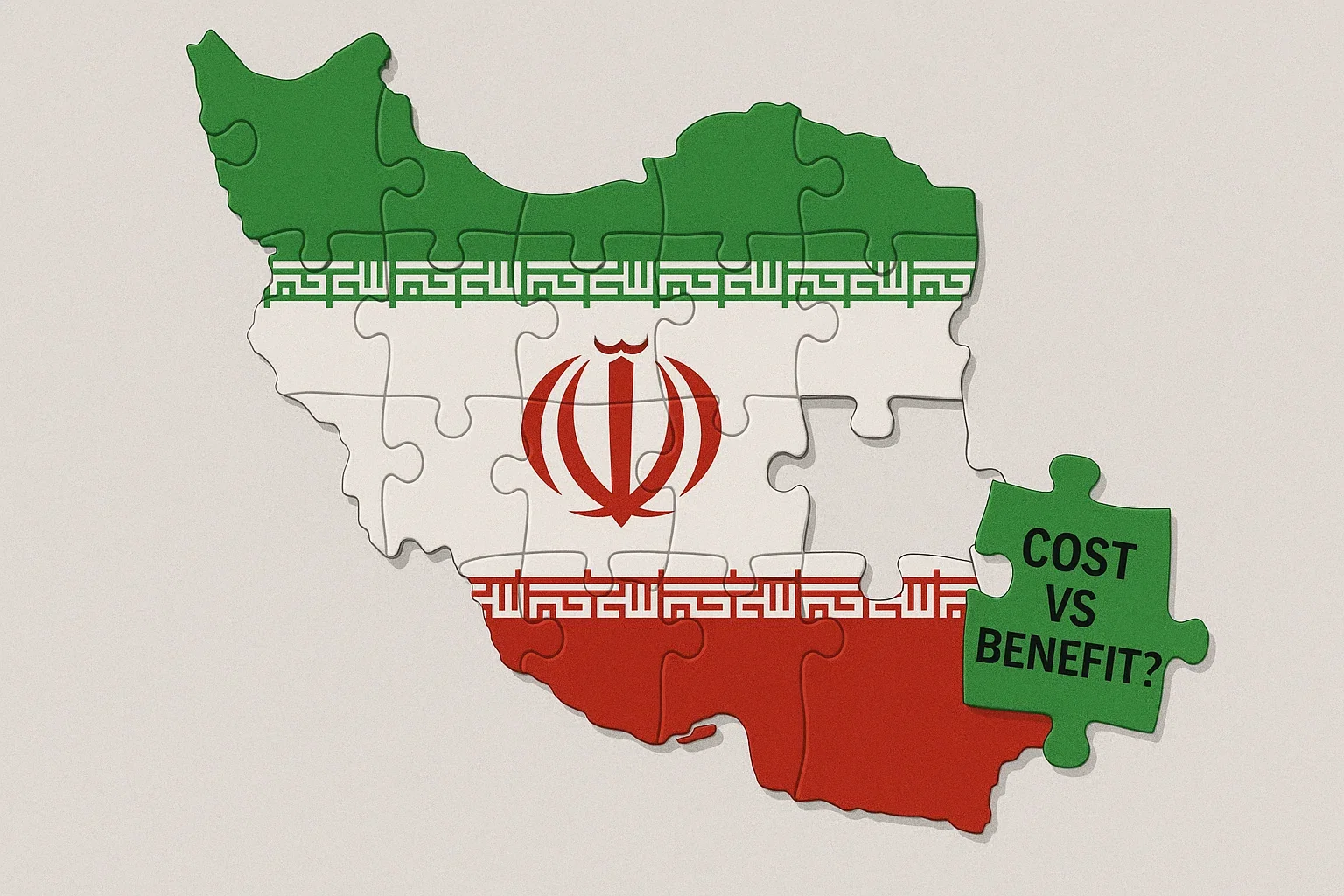 The missing part RE: Iran— no rational discussion about costs