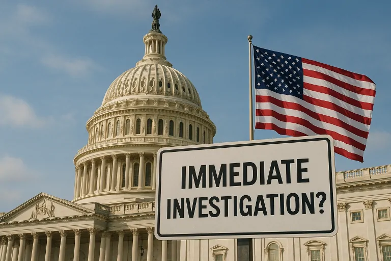 “An immediate and full investigation”