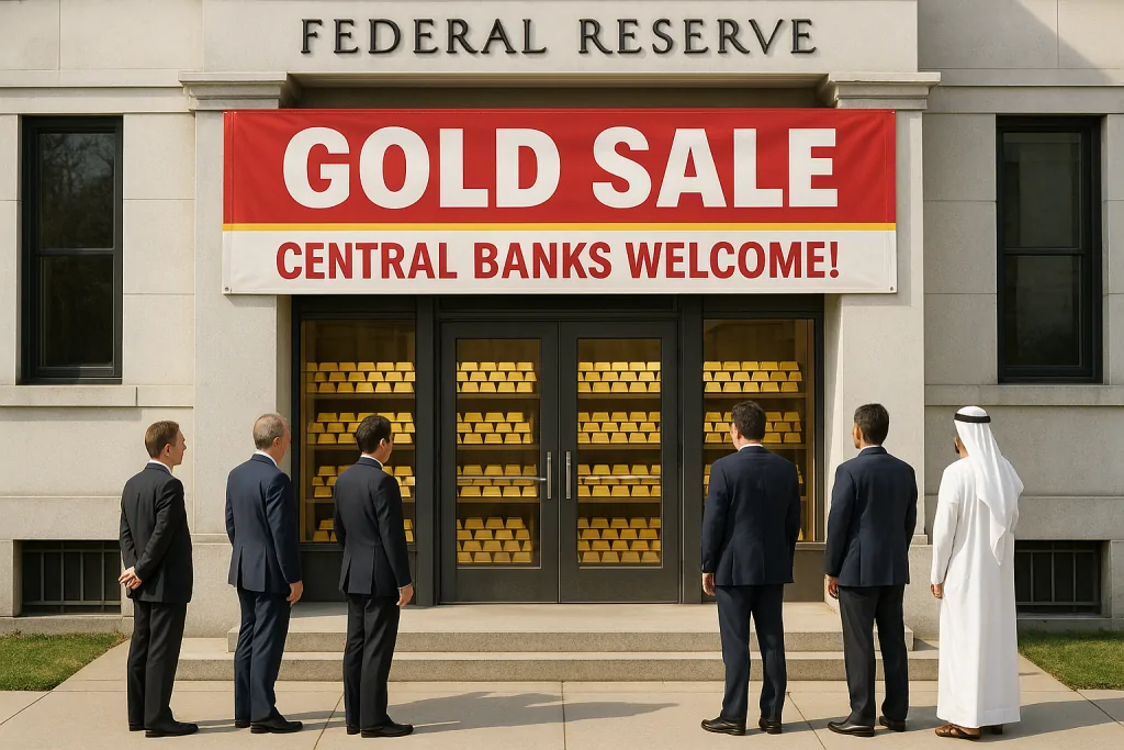 The Fed Just Became the World’s #1 Gold Salesman…
