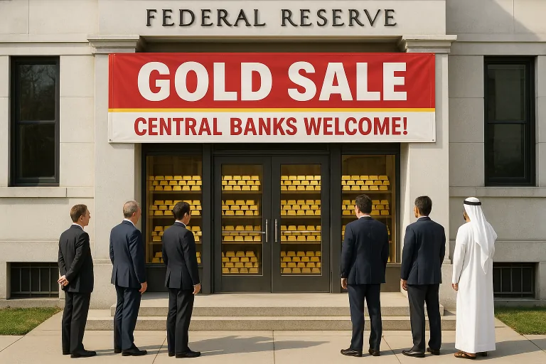 The Fed Just Became the World’s #1 Gold Salesman…