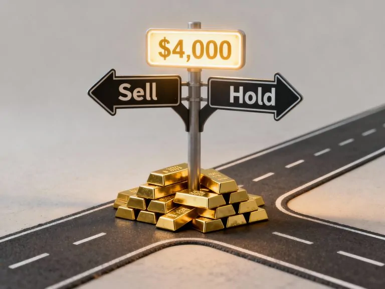 $4,000 gold: is it time to sell?