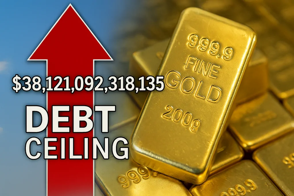 Record high debt = record high gold price