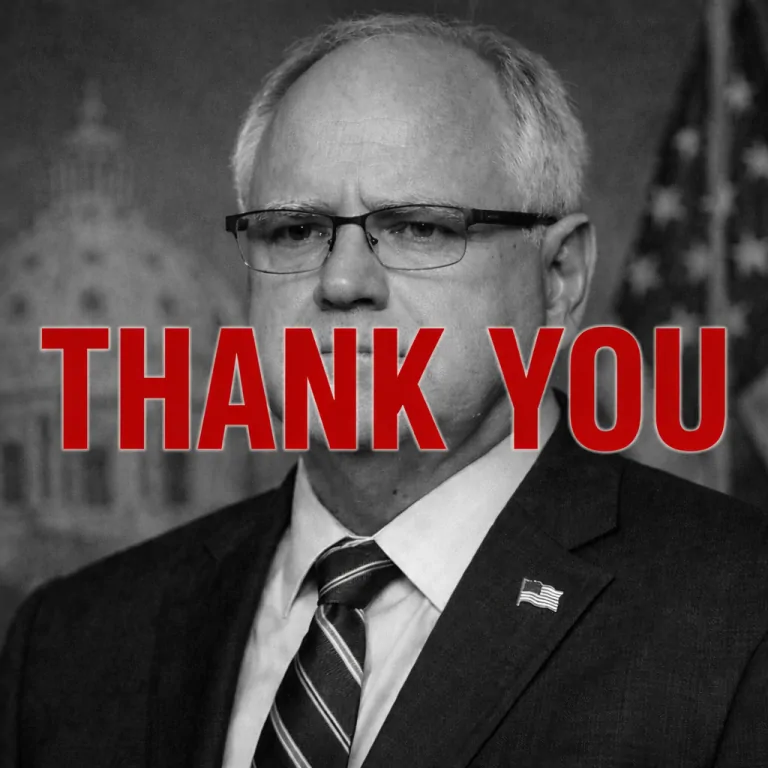 Why I am so Grateful to Tim Walz