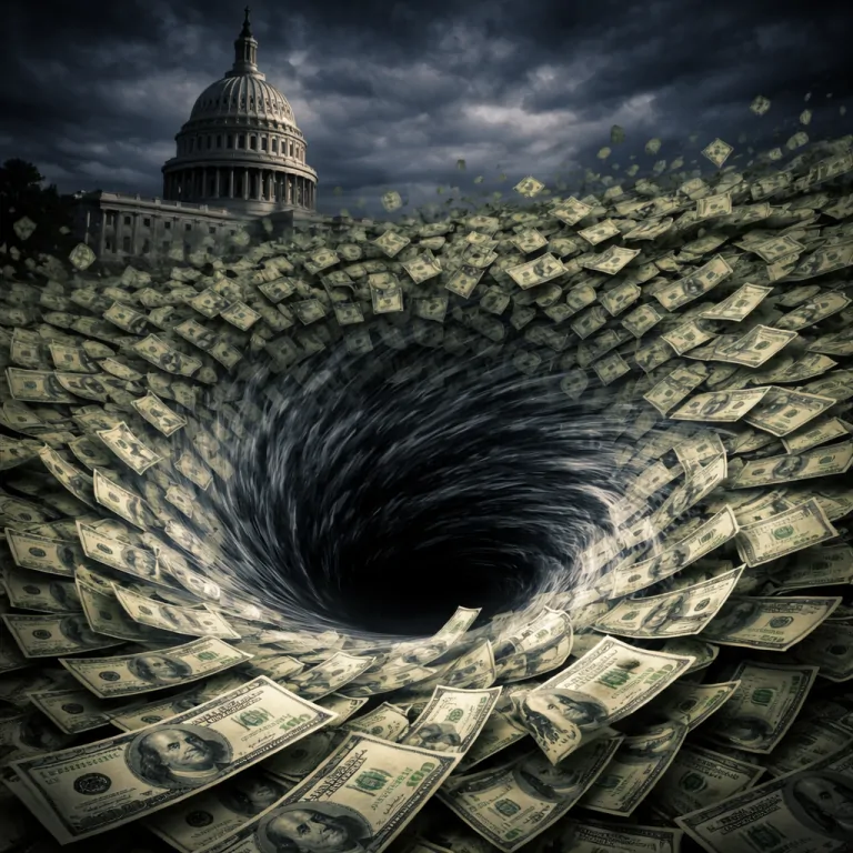 Ever wonder where $7 TRILLION goes? So does the government.