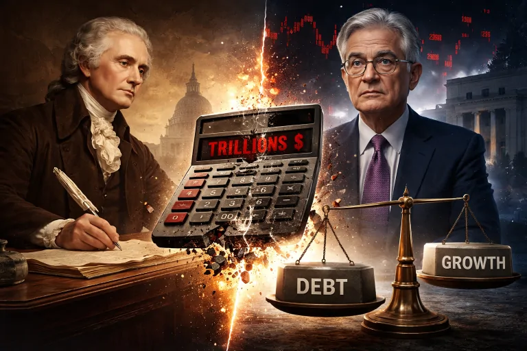 Jerome Powell tells Congress: “Good luck with that debt problem…”