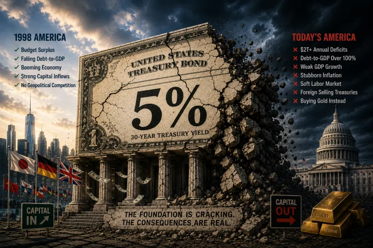 Treasury Yields Are Back at 1998 Levels. America Is Not.