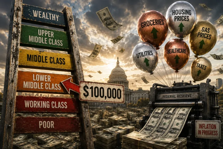 $100,000 Income is Now “Lower-Middle Class”