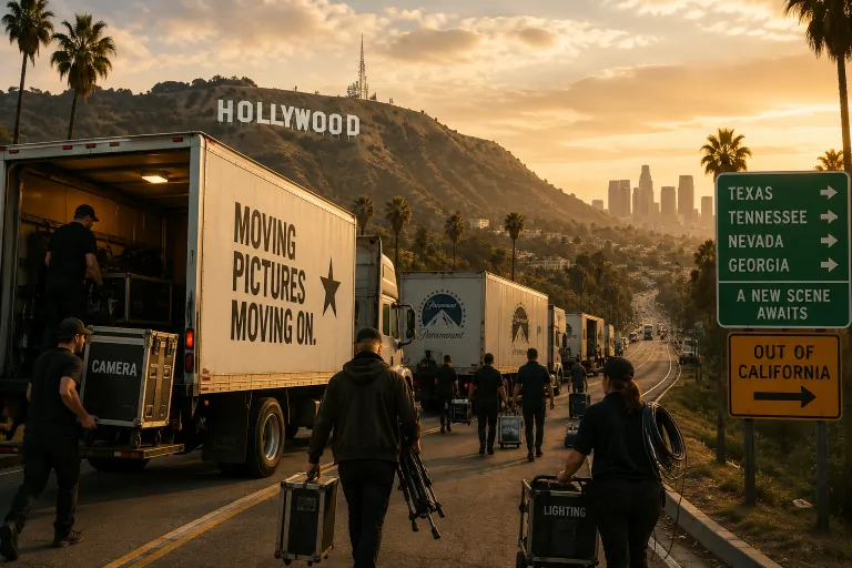 Even Hollywood Is Ready to Leave California