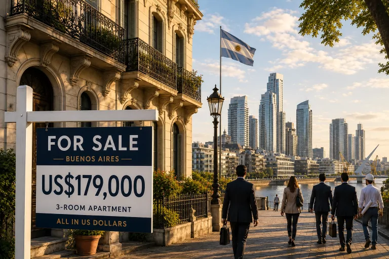 Every asset in Argentina is surging higher… except the apartments
