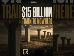 California Spent $15B on a Train to Nowhere