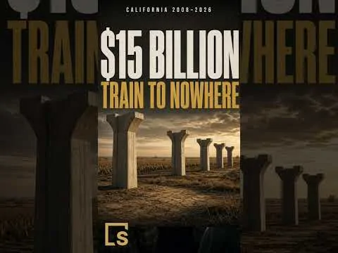 California Spent $15B on a Train to Nowhere