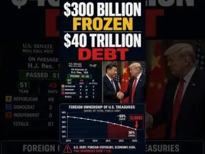 Freeze $300B, Then Ask Them to Buy Your Debt