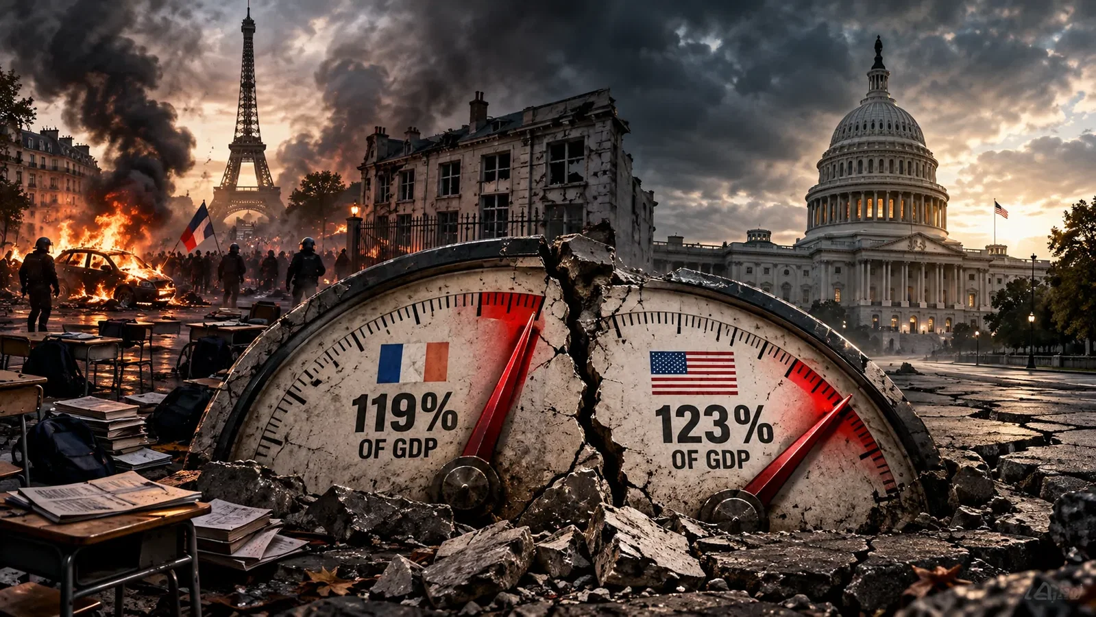 America’s Debt Is Worse Than France’s. Have You Seen France Lately?