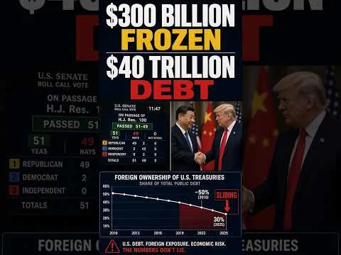 Freeze $300B, Then Ask Them to Buy Your Debt